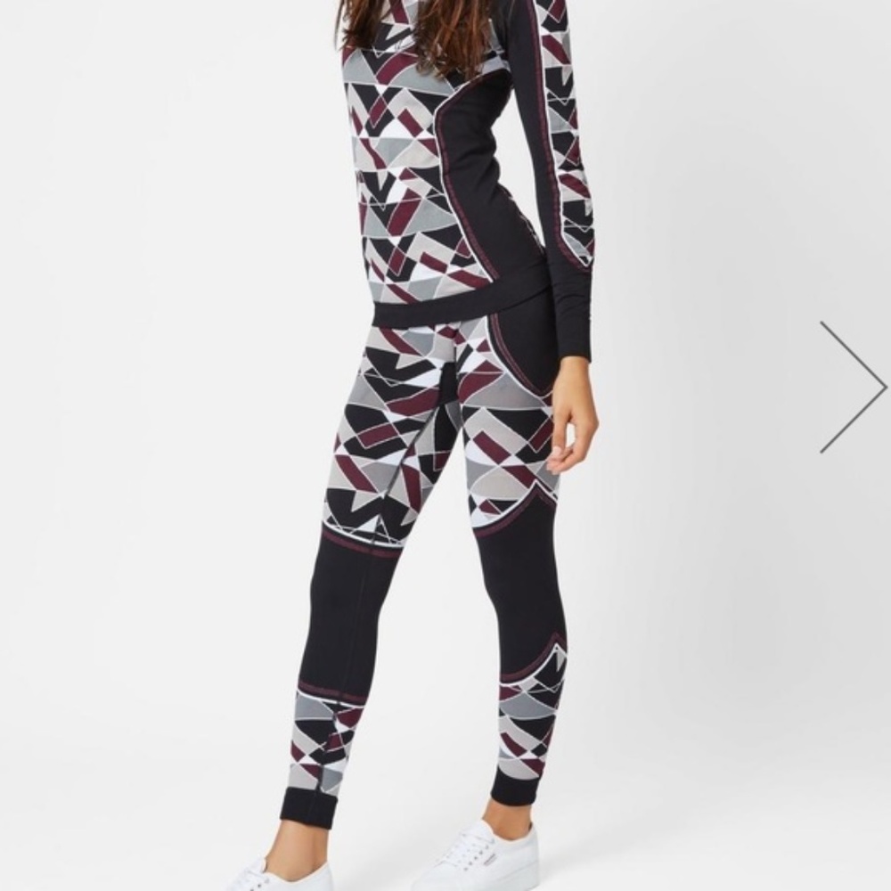 Sweaty Betty winter warm seamless Base layer set